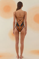 Bonesta-Atyrau Aztec Ethnic Pattern Aksesuarlı Askılı Kare Yaka Mayo-Bikini & Mayo-3-roqelvaxirum.shop