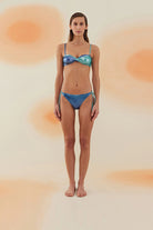 Bonesta-Baja Shiny Aqua And Royal Blue Çift Renk Dönmeli Bikini Takımı-Bikini & Mayo-3-roqelvaxirum.shop