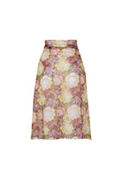Bonesta-Callie Renkli Pastel Çiçek Desenli Büzgülü Volanlı Midi Pareo Etek-Pareo & Bandana-2-roqelvaxirum.shop