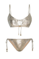 Bonesta-Curab Shiny Sonic Silver Bağcıklı Askılı Bikini Takımı-Bikini & Mayo-4-roqelvaxirum.shop