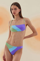 Bonesta-Flat Pistachio Green Terry Straplez Bikini Takımı-Bikini & Mayo-2-roqelvaxirum.shop