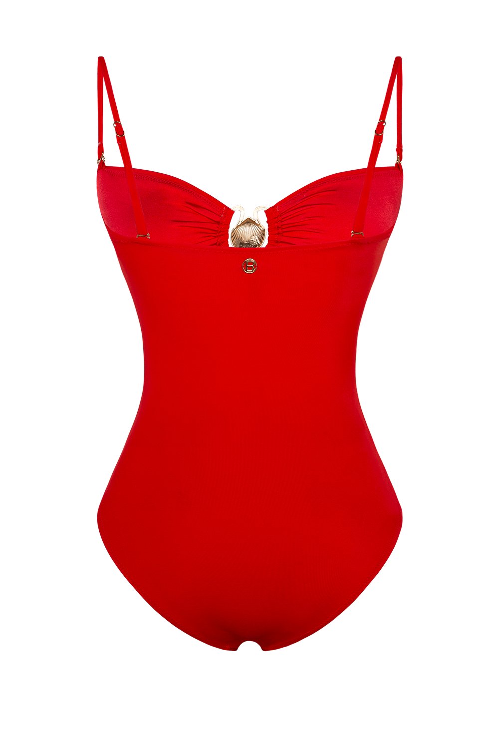 Bonesta-Judaean Scarlet Red Deniz Kabuklu Askılı Straplez Mayo-Bikini & Mayo-5-roqelvaxirum.shop