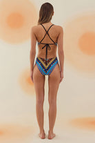 Bonesta-Rimal Navajo Ethnic Pattern Aksesuarlı Mayo-Bikini & Mayo-3-roqelvaxirum.shop