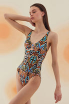 Bonesta-Sebka Tapa Ethnic Pattern Aksesuarlı V Yaka Mayo-Bikini & Mayo-2-roqelvaxirum.shop
