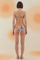Bonesta-Tumble Abstract Floral Pattern Straplez Bağcıklı Bikini Takımı-Bikini & Mayo-3-roqelvaxirum.shop