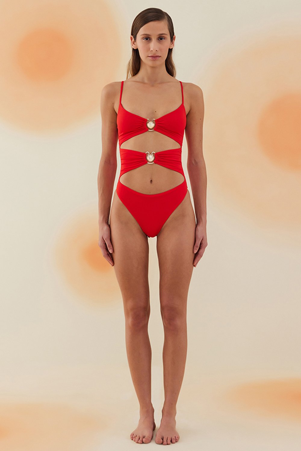 Bonesta-Wahiba Scarlet Red Deniz Kabuklu Pencereli Mayo-Bikini & Mayo-1-roqelvaxirum.shop