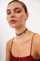 Bonette-Ladybird Choker Caliente Kolye-Kolye-3-roqelvaxirum.shop