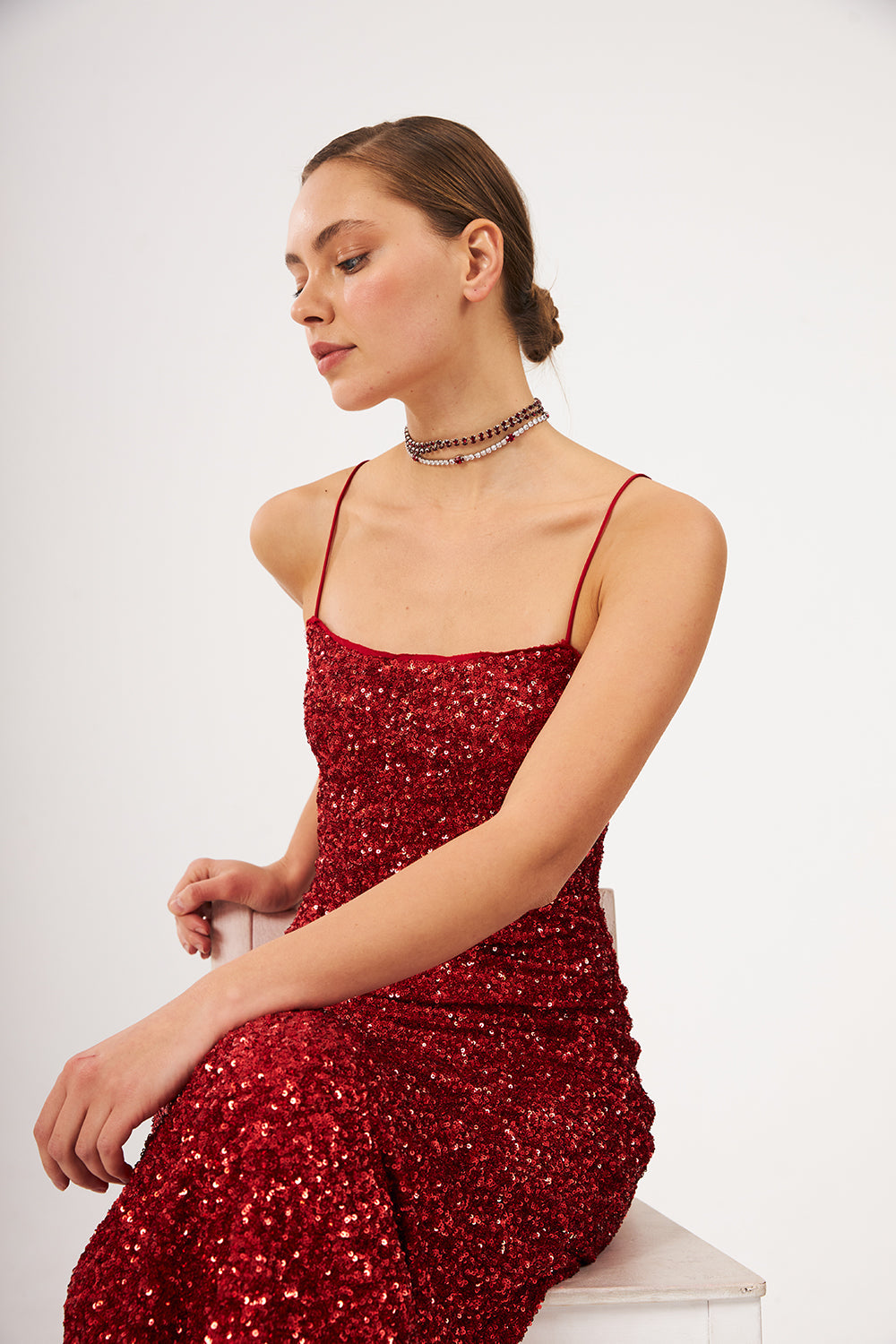 Bonette-Ladybird Choker Caliente Kolye-Kolye-4-roqelvaxirum.shop