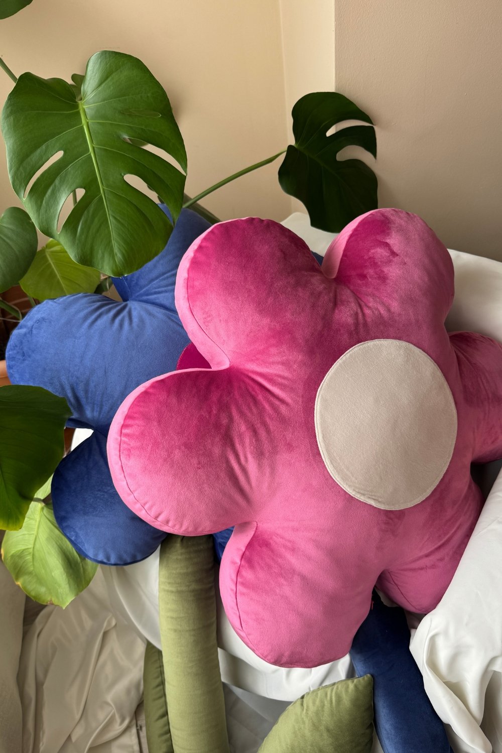 Börb-Dev Pembe Çiçek Yastık-Yastık-2-roqelvaxirum.shop