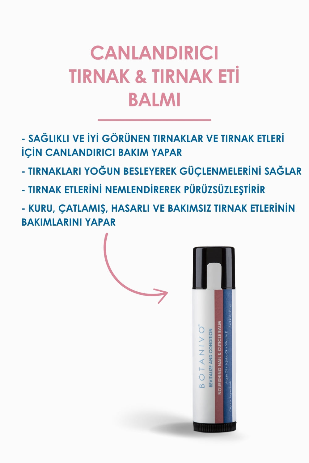 Botanivo-Botanivo Canlandırıcı Tırnak & Tırnak Eti Balmı | Besleyici & Güçlendirici | Organik İçerikli | 5 Ml Stick-El Kremi-4-roqelvaxirum.shop