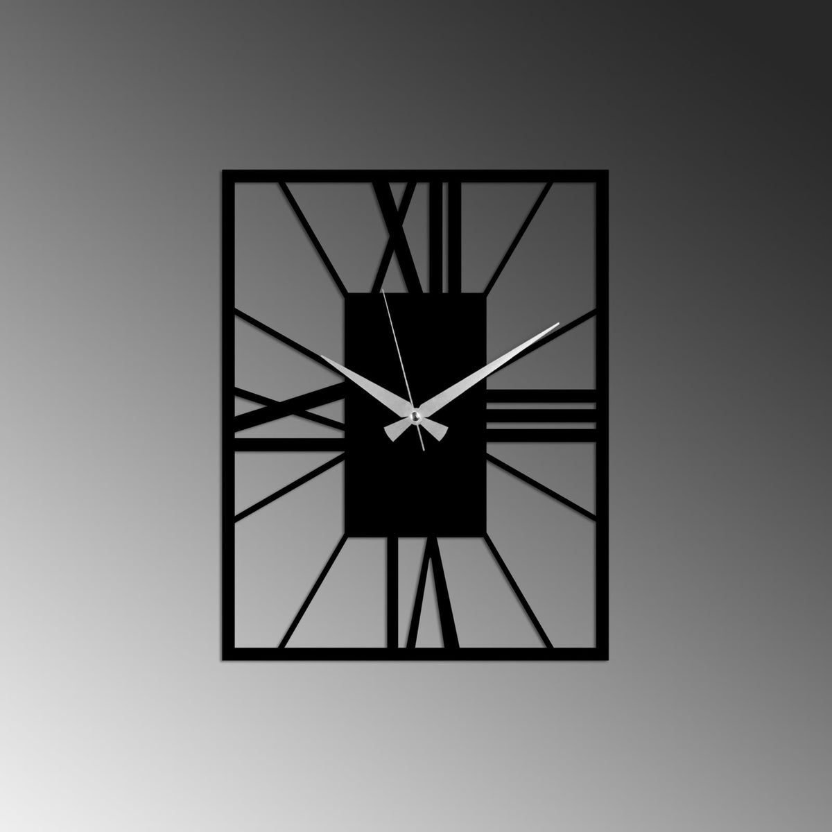 Watch-046 Dekoratif Metal Duvar Saati 