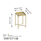 Shb-008-A Dekoratif Metal Sehpa 