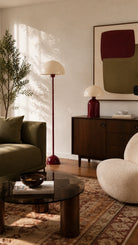 By Lamp-Soho Bordo Krem Metal Lambader-Lambader-2-roqelvaxirum.shop