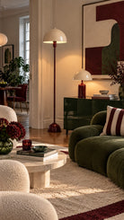 By Lamp-Soho Bordo Krem Metal Lambader-Lambader-3-roqelvaxirum.shop