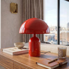 By Lamp-Soho Kırmızı Metal Masa Lambası-Masa Lambası-1-roqelvaxirum.shop