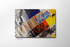 Uv-513 Baskılı Cam Dikdörtgen Duvar Tablosu 