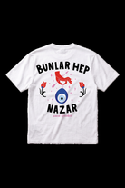 Bunlar Hep Nazar Unisex Oversize Tshirt - 2