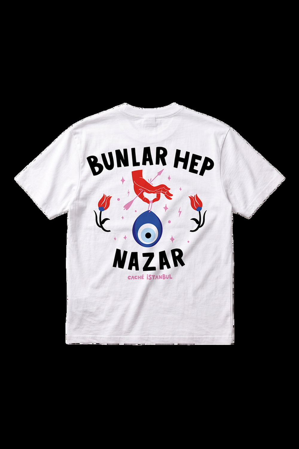 Bunlar Hep Nazar Unisex Oversize Tshirt - 2