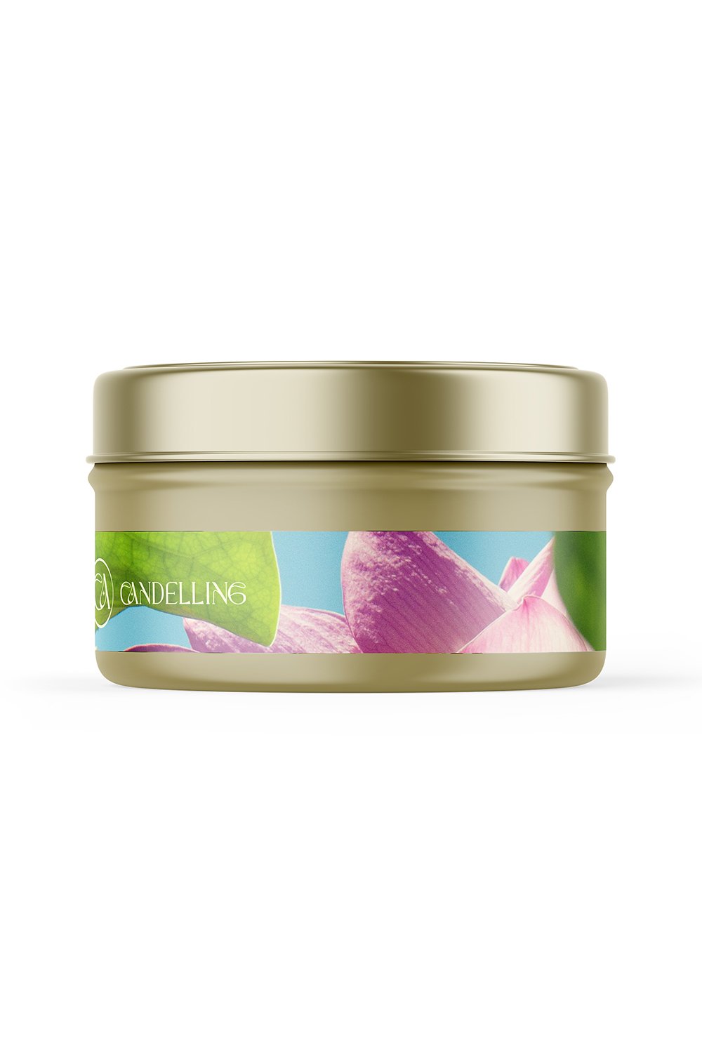 Candelling-Candelling Botanik Serisi Metal Kutulu Mum Lotus-Mum-2-roqelvaxirum.shop
