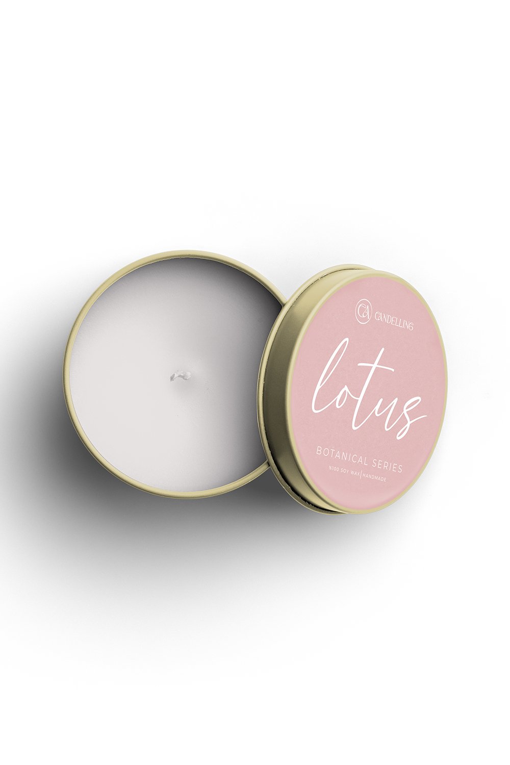 Candelling-Candelling Botanik Serisi Metal Kutulu Mum Lotus-Mum-3-roqelvaxirum.shop