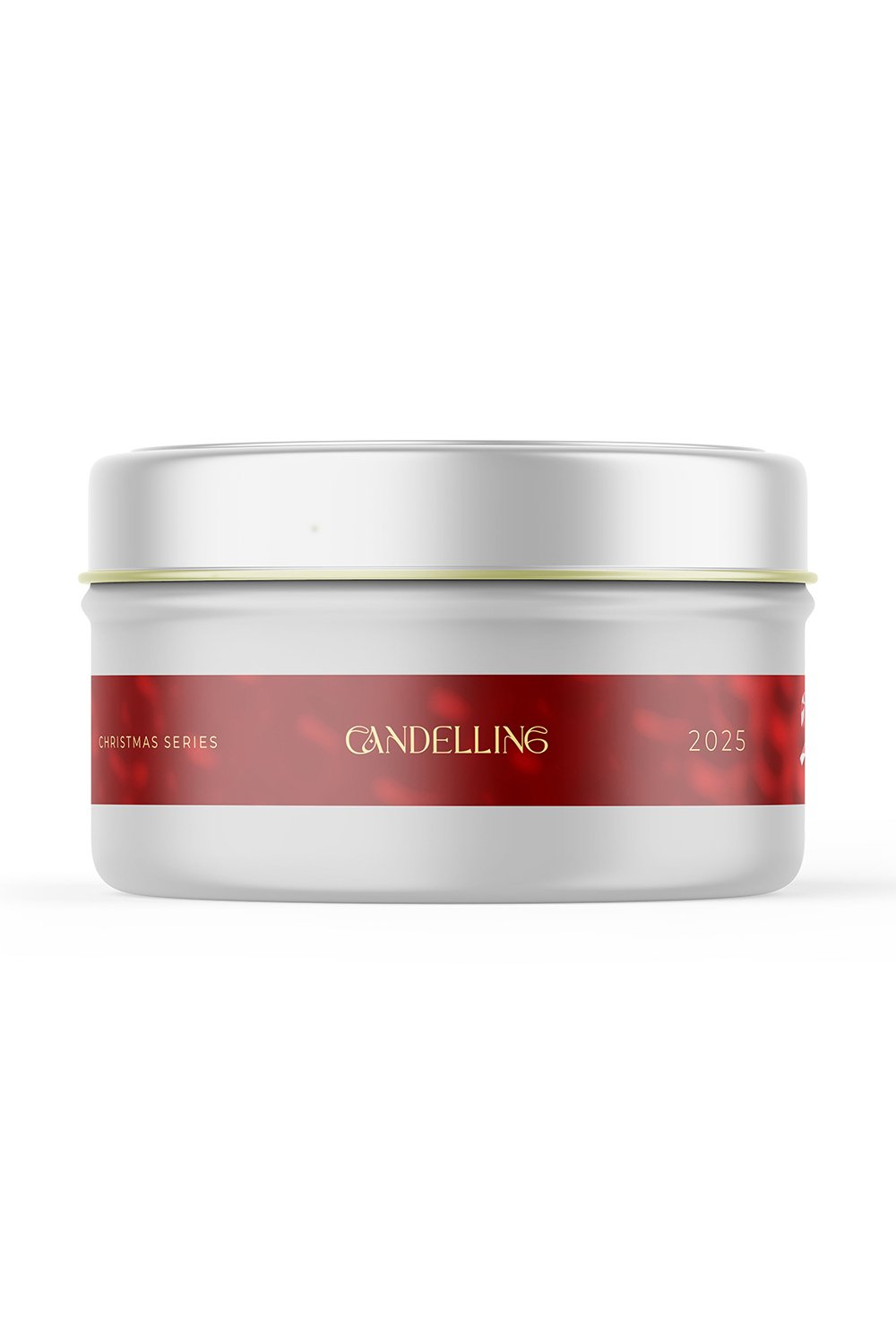 Candelling-Candelling Yeni Yıl Serisi Beyaz Metal Mum – Tarçın-Mum-3-roqelvaxirum.shop