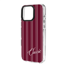 Classic Stripe-Clear Kılıf Magsafe Özellikli - Iphone 16E