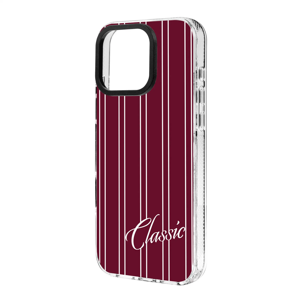 Classic Stripe-Clear Kılıf Magsafe Özellikli - Iphone 16E