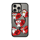 Dogs With Hearts-Blur Kılıf Magsafe Özellikli - Iphone 16 Pro