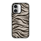 Espresso Zebra-Power Kılıf - Iphone 16 Plus