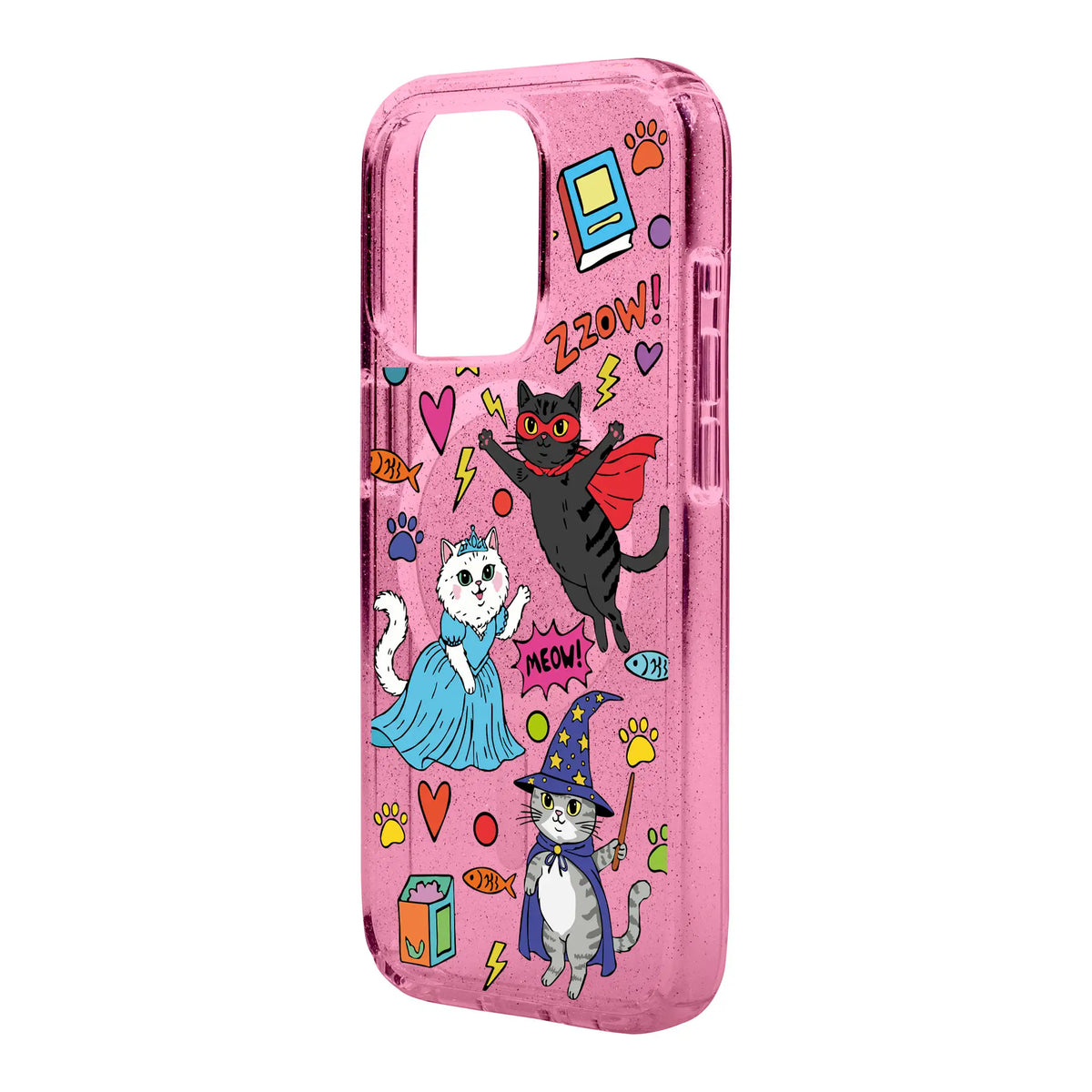 Fantastic Cats-Shiny Kılıf Magsafe Özellikli - Iphone 15