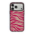 Fuchsia Zebra-Power Kılıf - Iphone 17 Pro Max