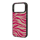 Fuchsia Zebra-Power Kılıf - Iphone 17 Pro Max