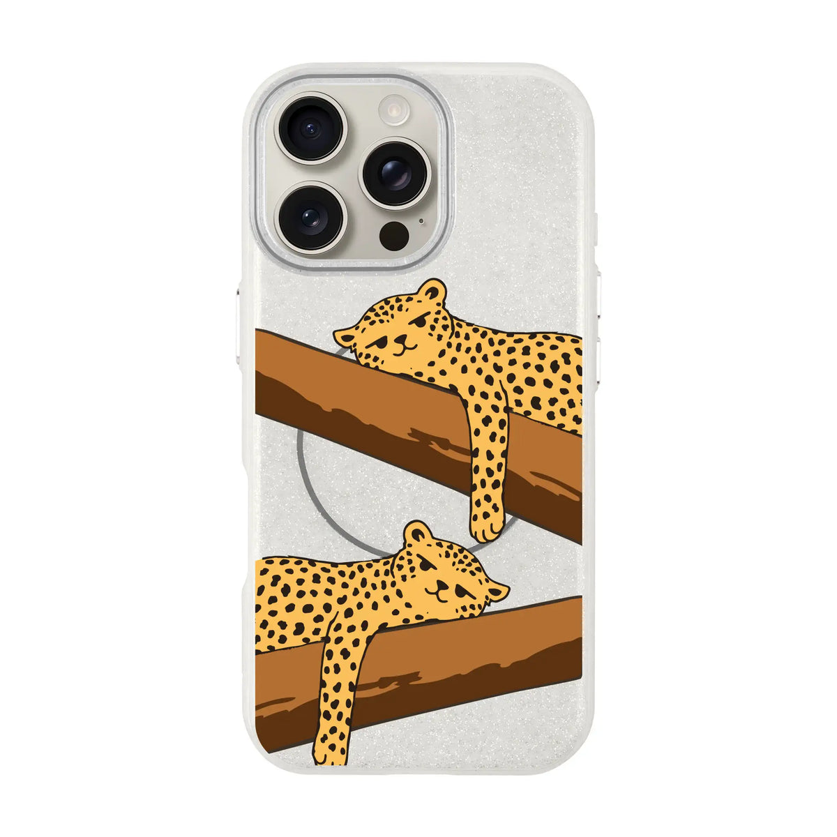 Leopard Siesta-Radiant Kılıf Magsafe Özellikli - Iphone 16 Pro Max