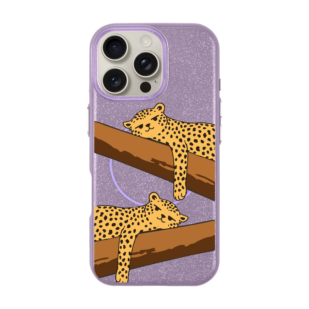 Leopard Siesta-Radiant Kılıf Magsafe Özellikli - Iphone 16 Pro Max