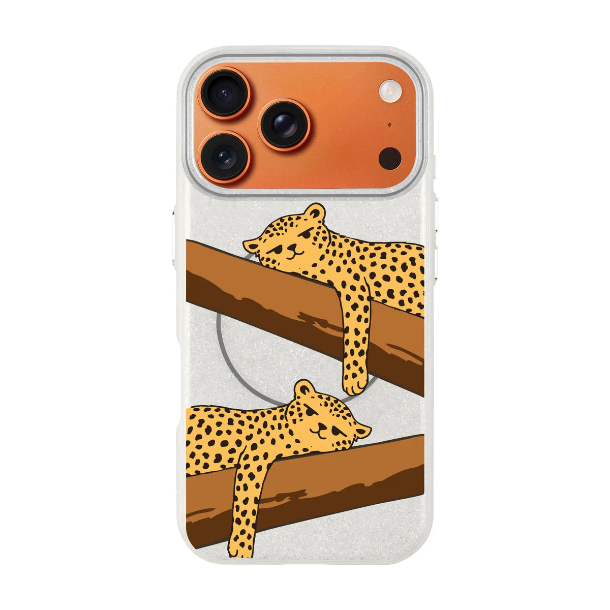 Leopard Siesta-Radiant Kılıf Magsafe Özellikli - Iphone 17 Pro Max