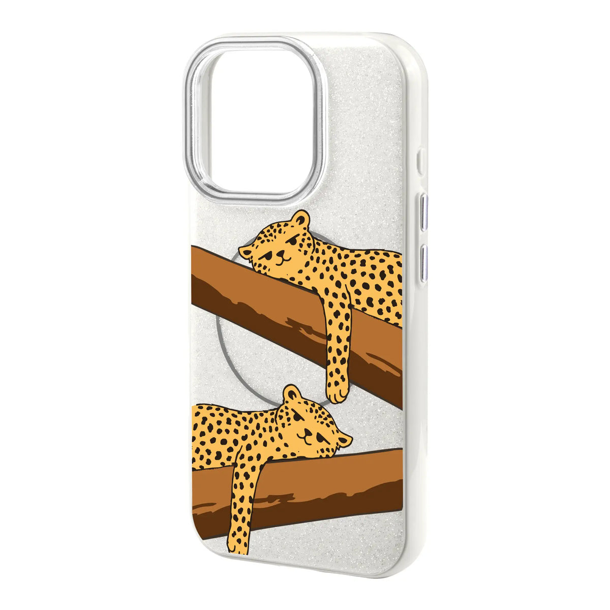 Leopard Siesta-Radiant Kılıf Magsafe Özellikli - Iphone 17 Pro Max