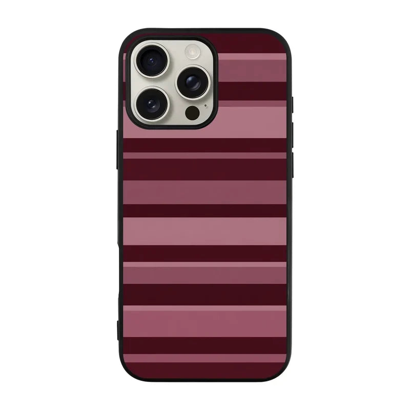 Rosewood Stripes-Ultra Silikon Kılıf-Iphone 16 Pro Max