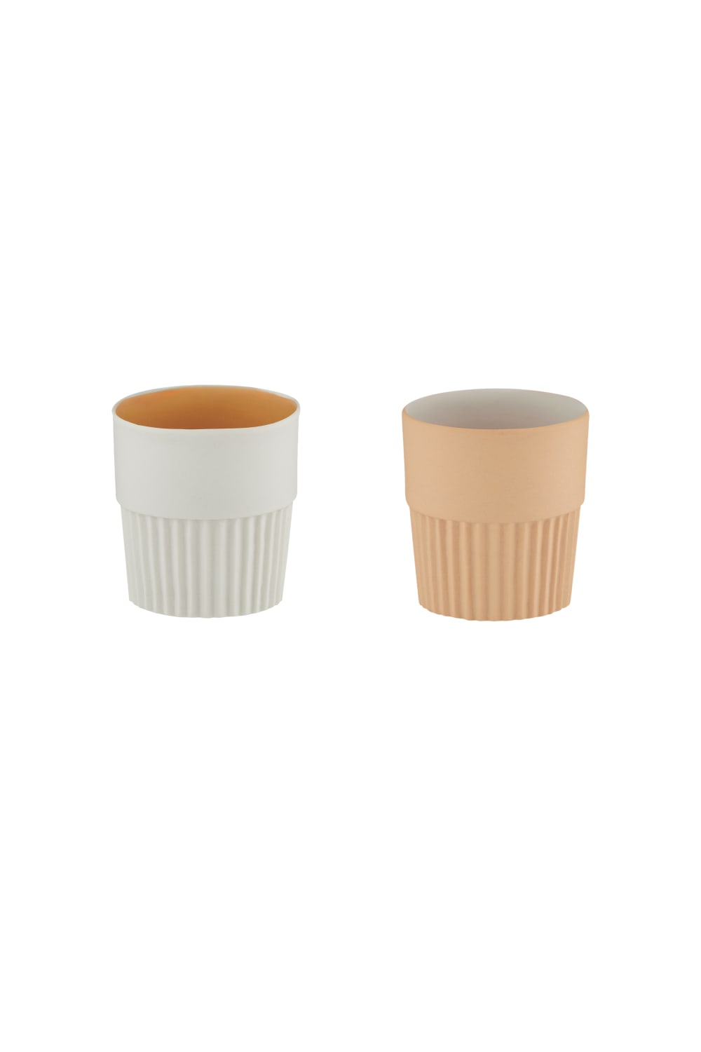 Casi Paped-Love Edward Espresso Bardağı - 2'li / Somon - Beyaz-Bardak-1-roqelvaxirum.shop