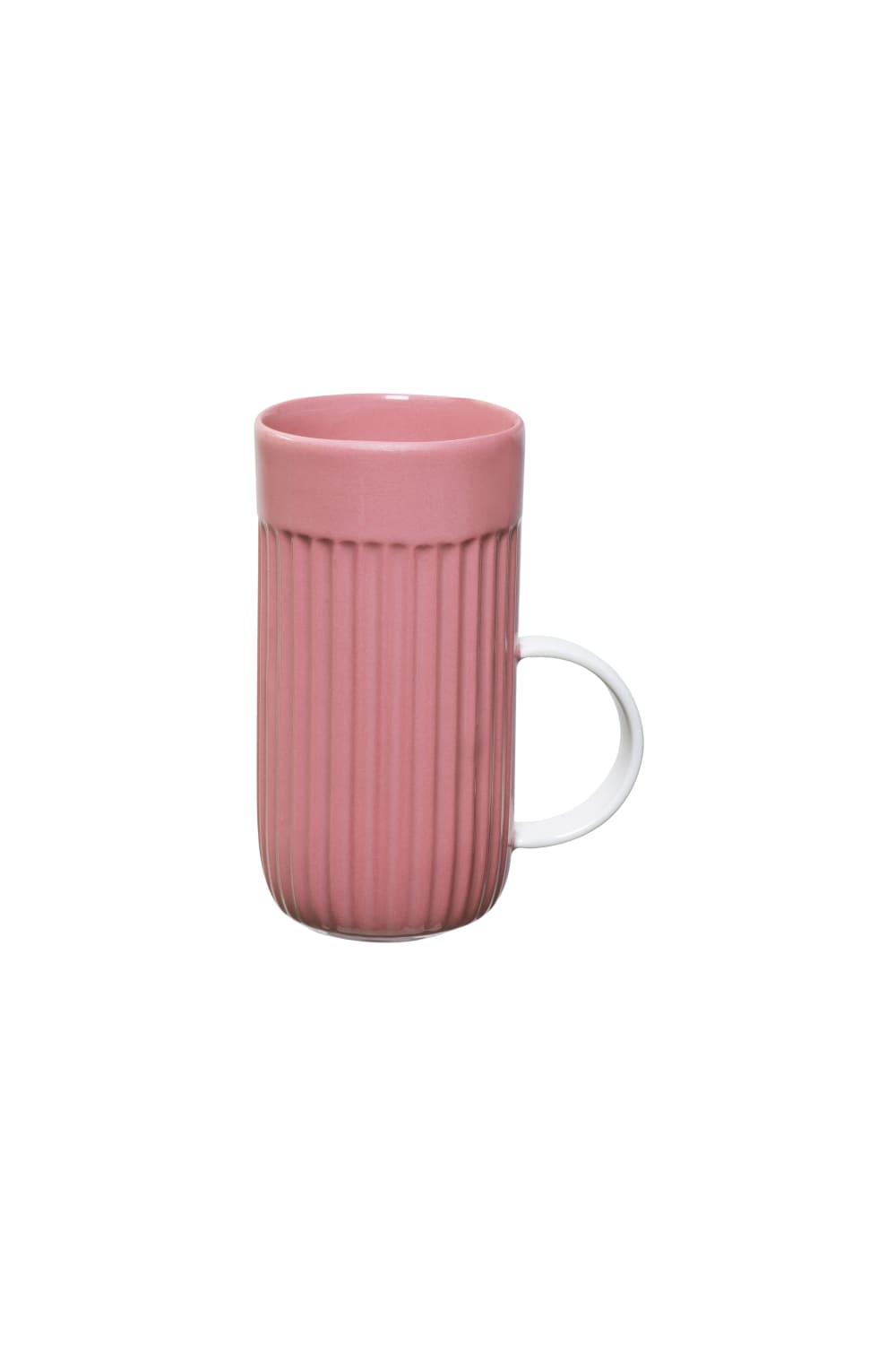 Casi Paped-Love Edward Lungo Kahve Bardağı / Pembe - Beyaz-Bardak-1-roqelvaxirum.shop