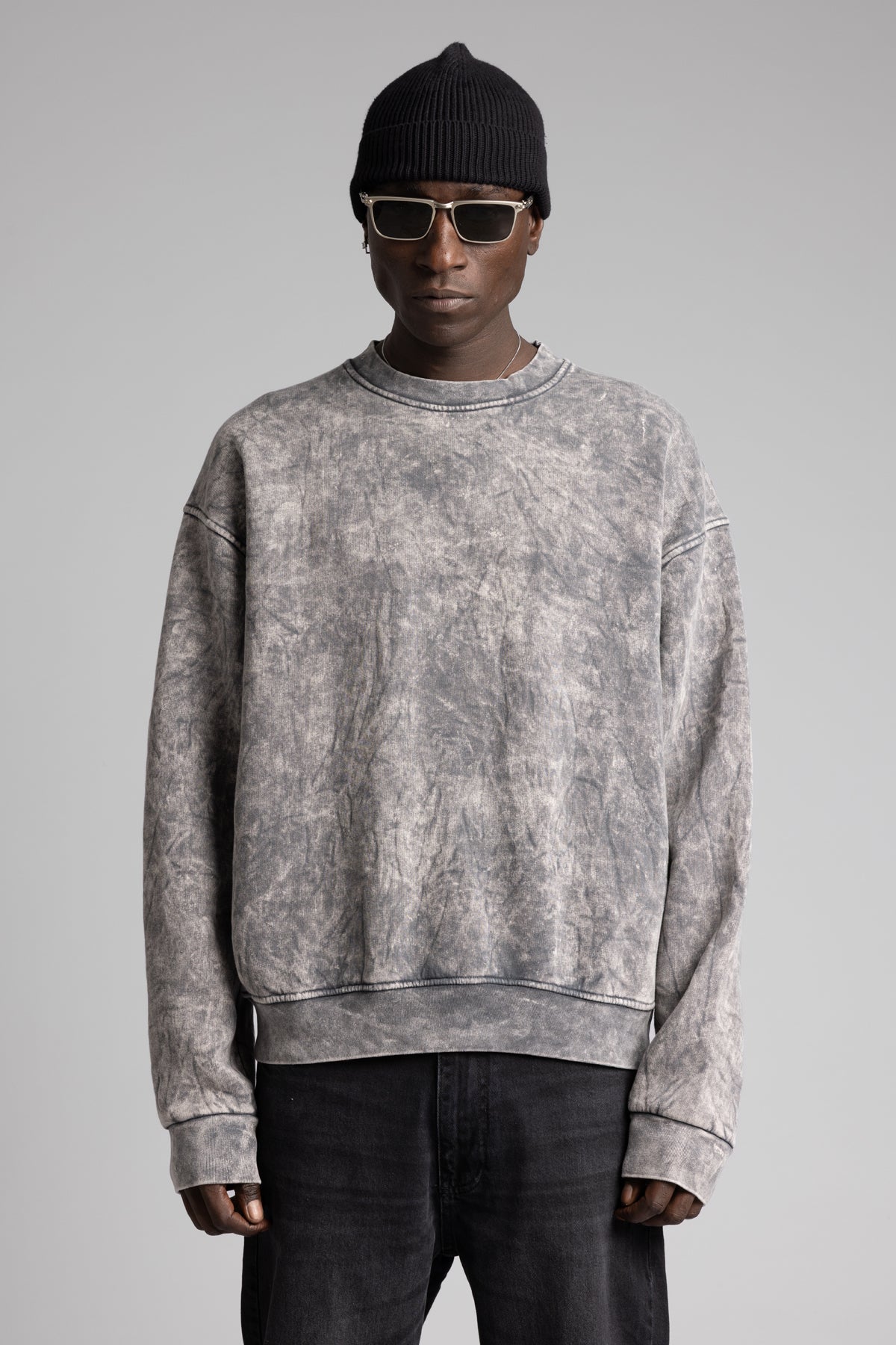 Catch-Basic Yıkamalı Sweatshirt-Sweatshirt-6-roqelvaxirum.shop