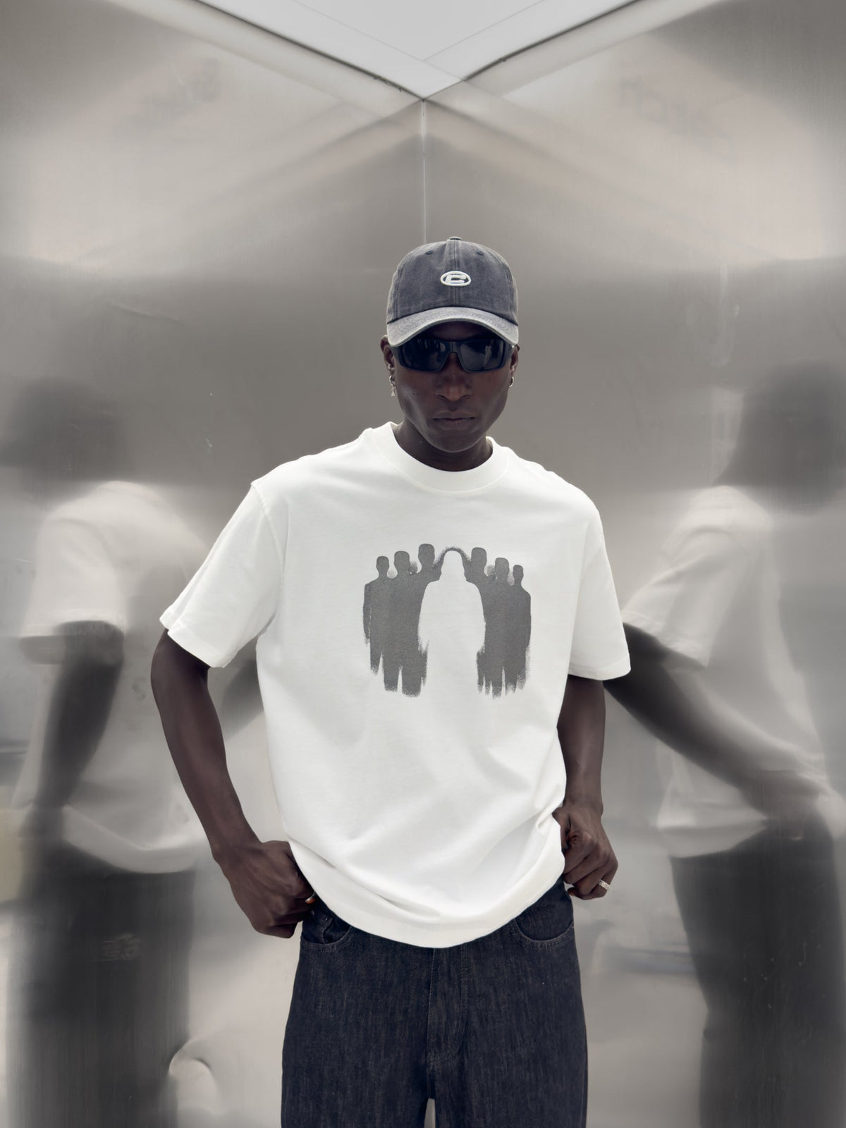 Baskılı Oversize T-Shirt