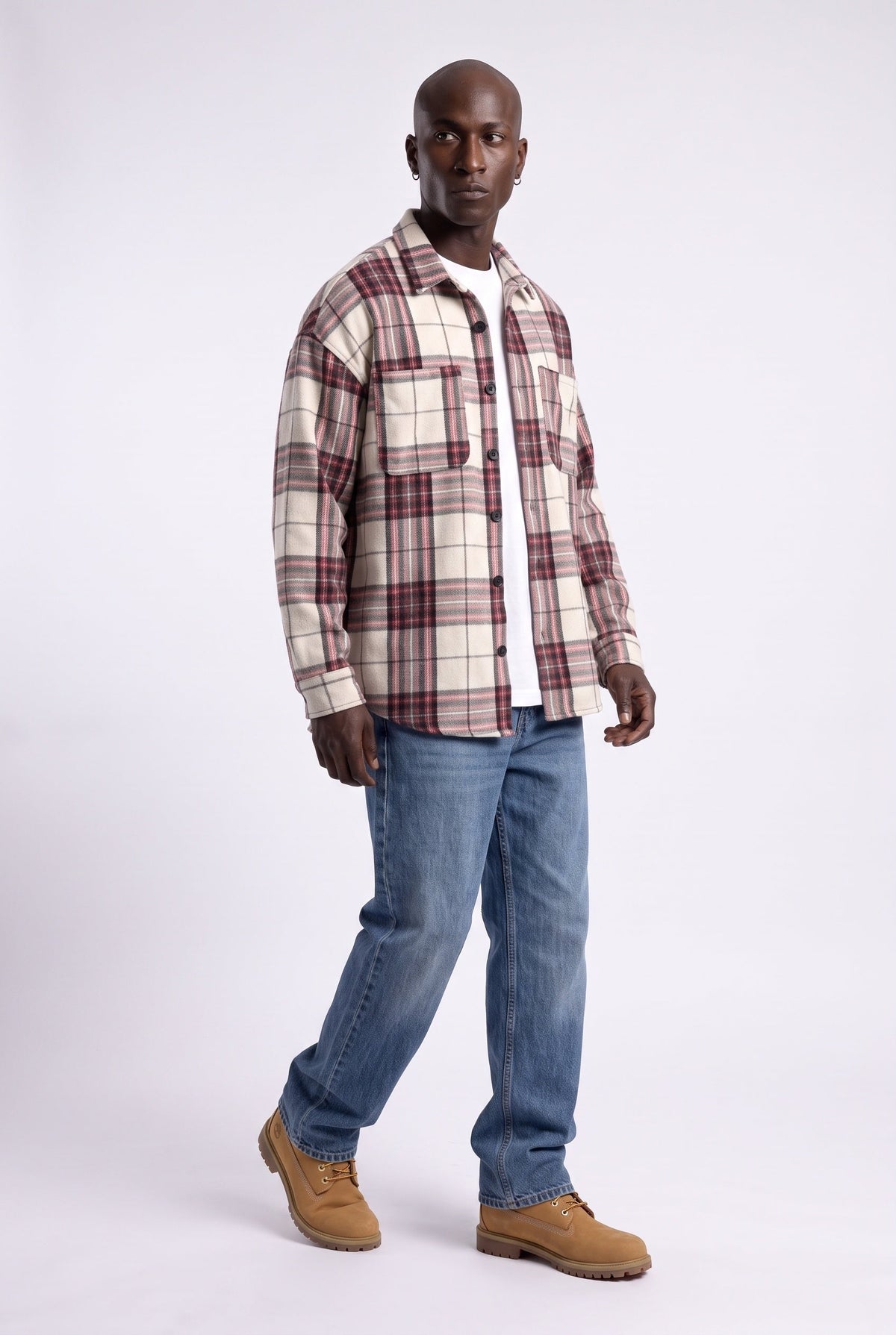 Oversize Flanel Oduncu Gömlek
