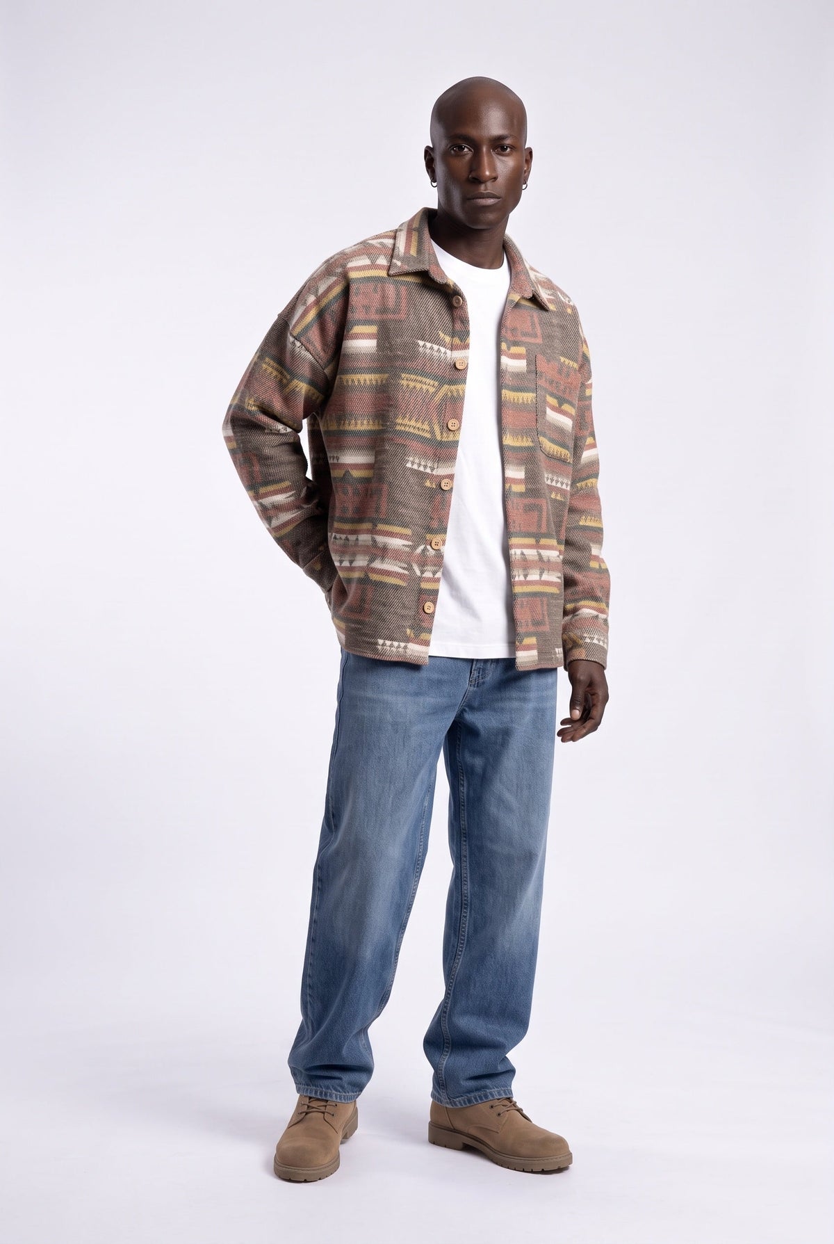 Oversize Flanel Oduncu Gömlek