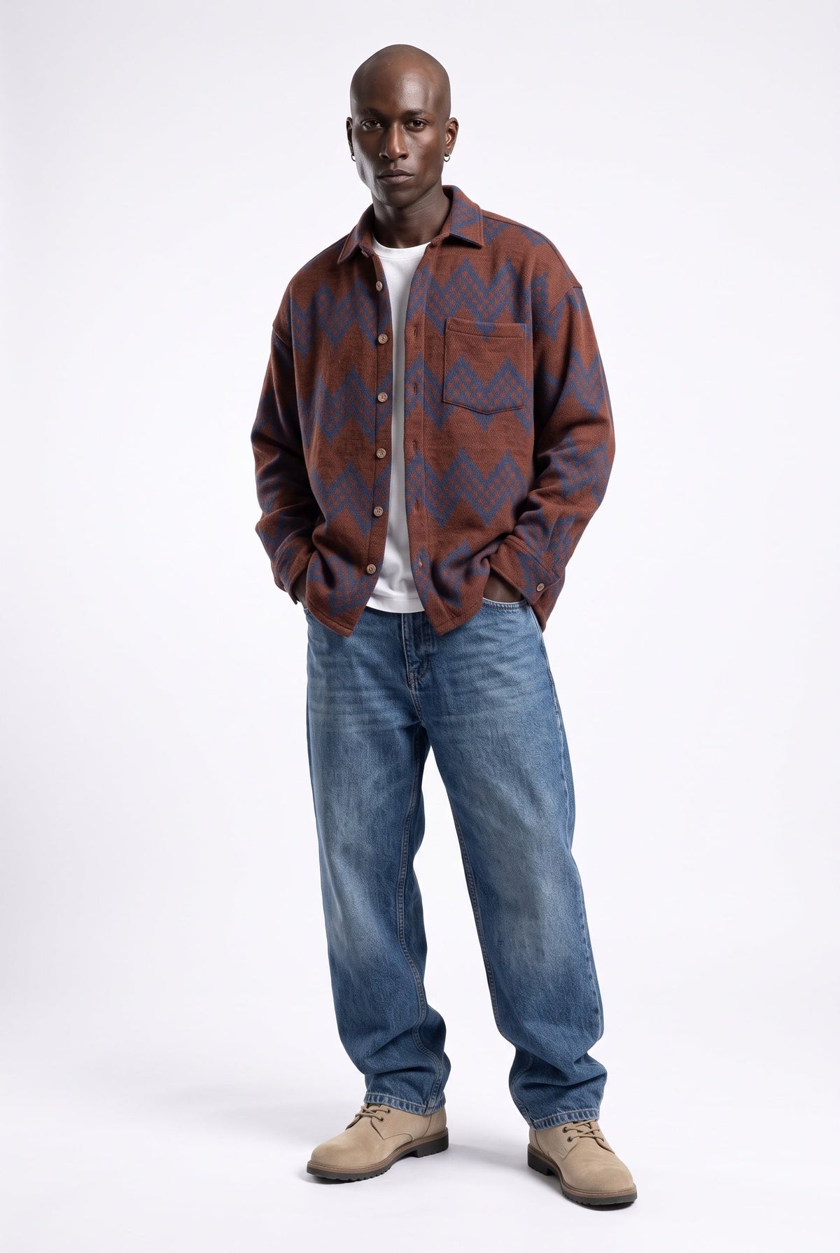 Oversize Flanel Oduncu Gömlek