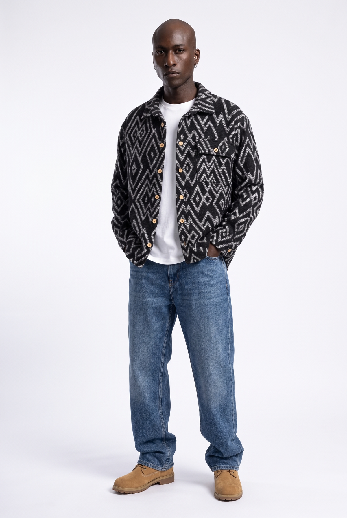 Oversize Flanel Oduncu Gömlek