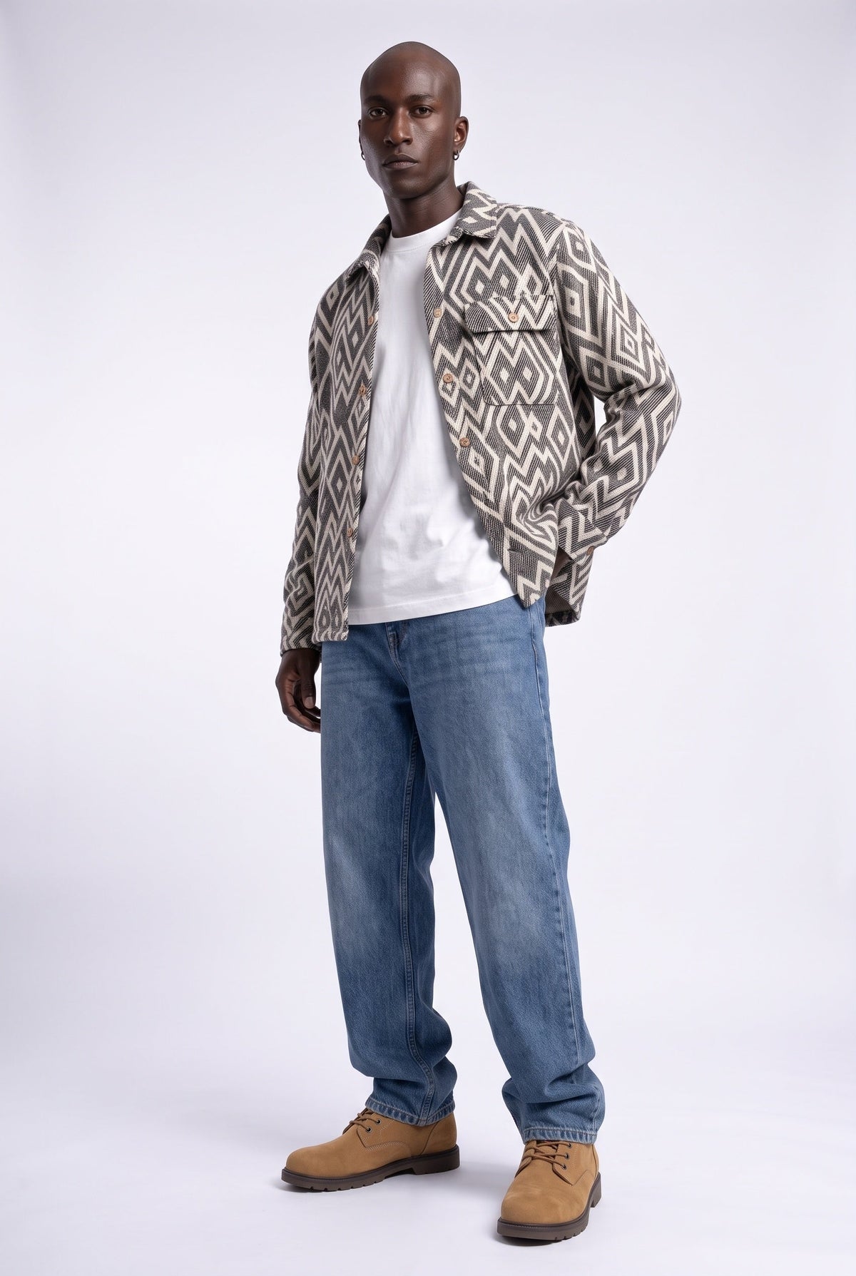 Oversize Flanel Oduncu Gömlek