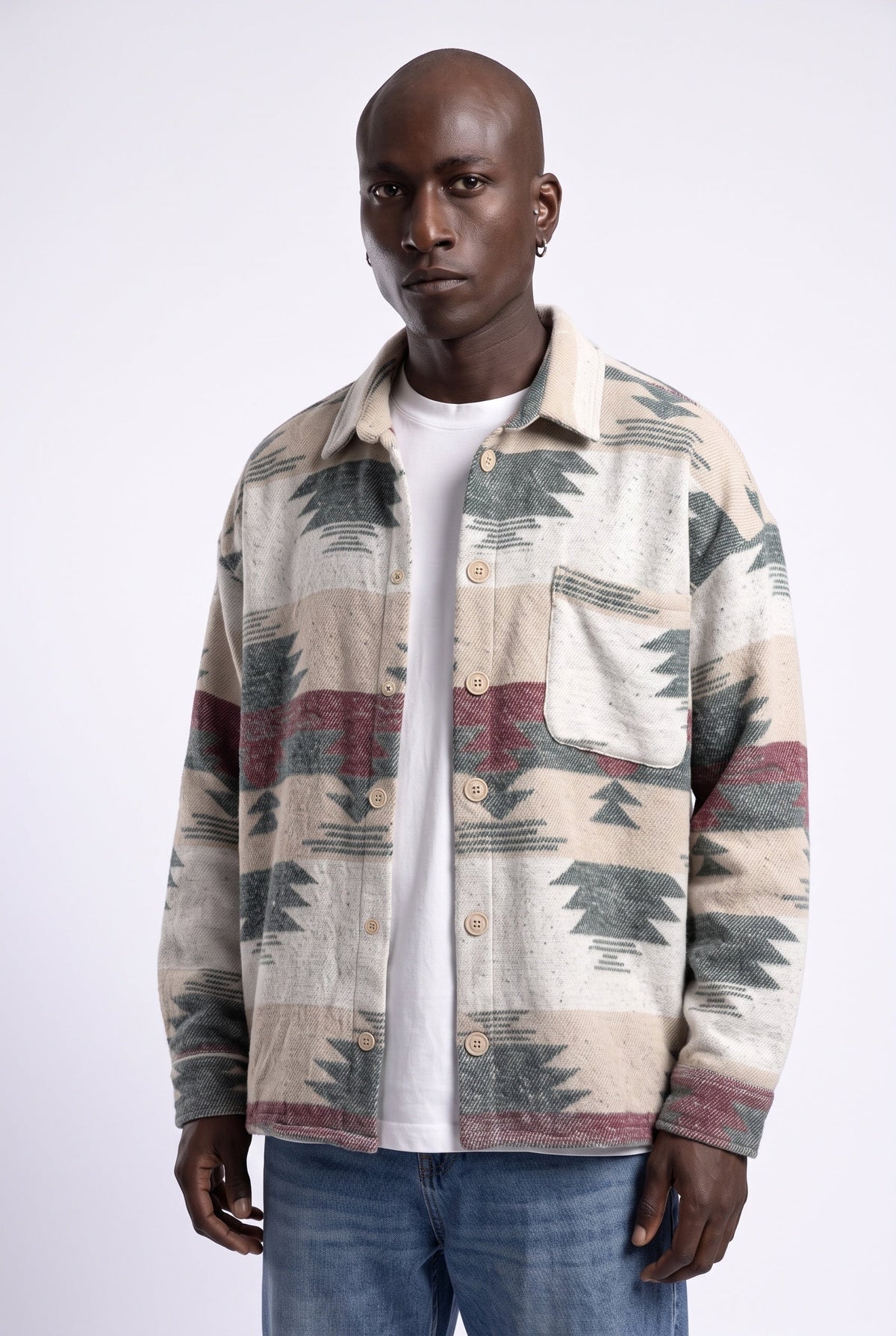 Oversize Flanel Oduncu Gömlek