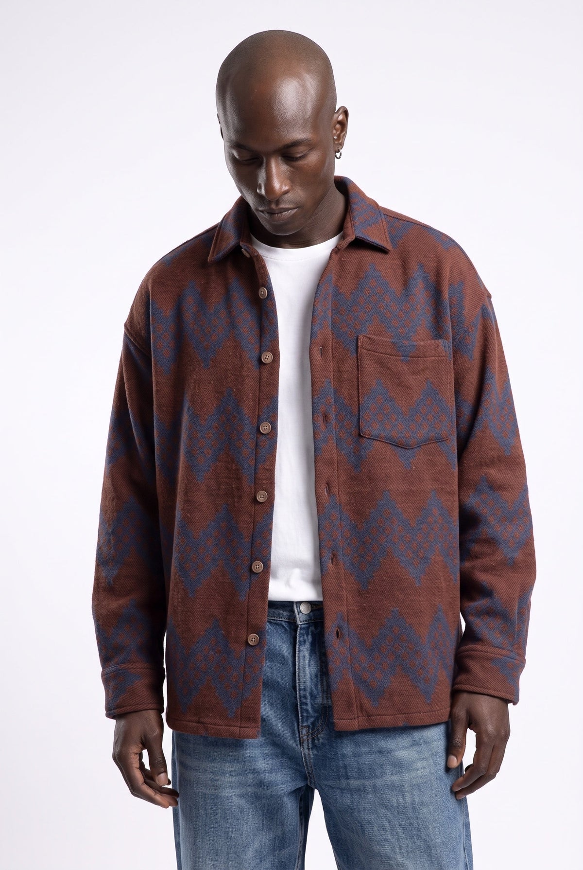 Oversize Flanel Oduncu Gömlek