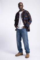 Oversize Flanel Oduncu Gömlek