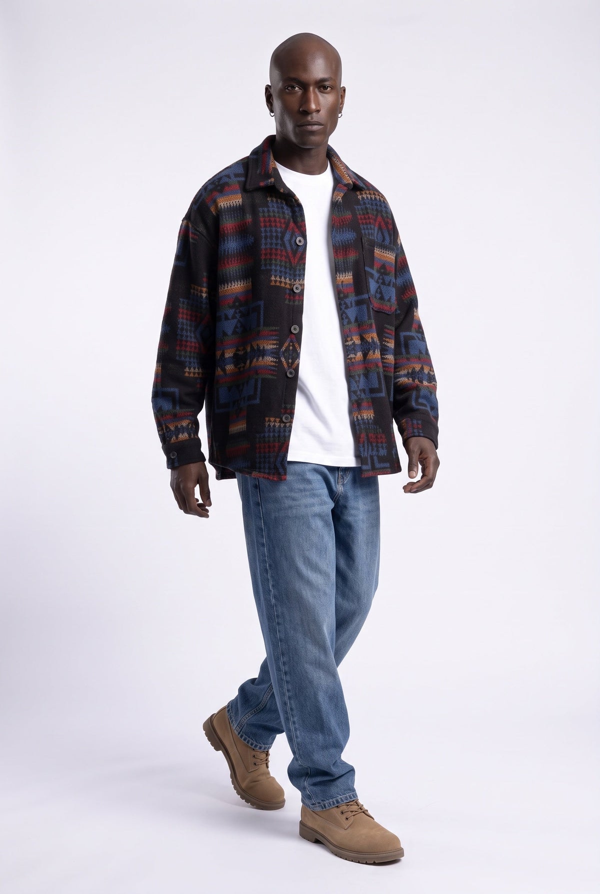 Oversize Flanel Oduncu Gömlek